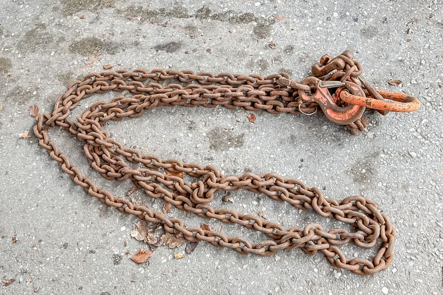 Kettengehänge, 2-strangig